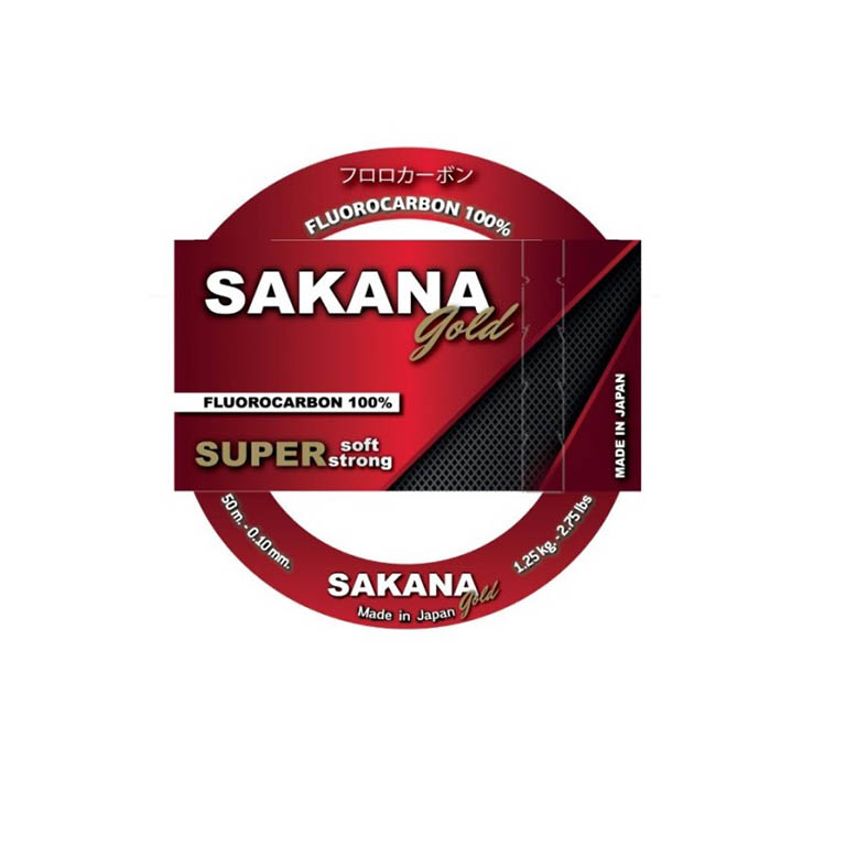 Sakana Gold New 100% Fluorocarbon Sakana Gold New 100% Fluorocarbon
