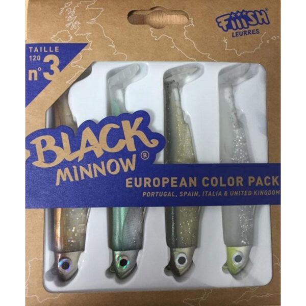 Fiiish Black Minnow European Color Pack No3