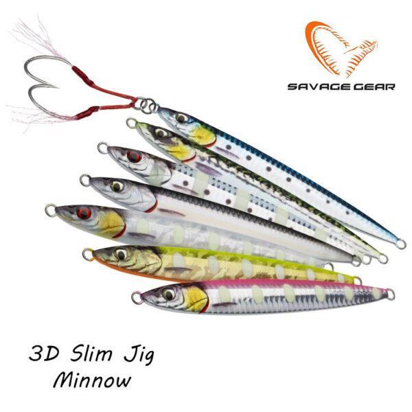 Savage Gear 3D Slim Jig Minnow