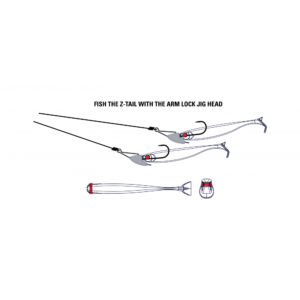 MUSTAD MEZASHI Z TAIL MINNOW