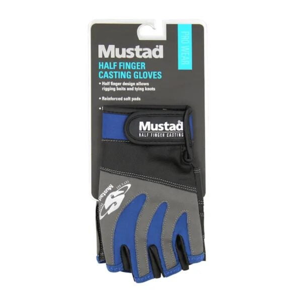 MUSTAD ΓΑΝΤΙΑ HALF FINGER CASTING GLOVES GL004