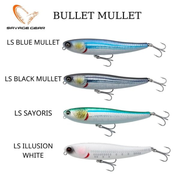 SAVAGE GEAR BULLET MULLET