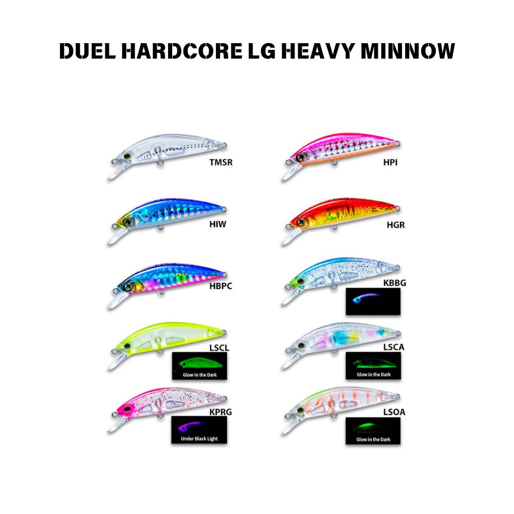 DUEL HARDCORE LG HEAVY MINNOW